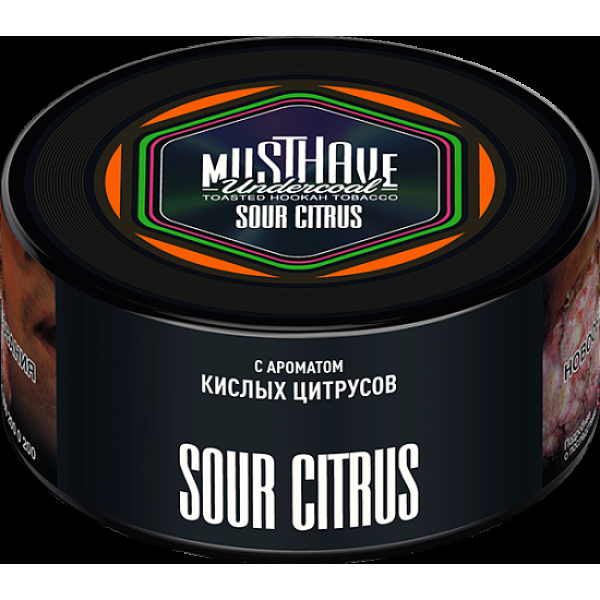 Табак Must Have Sour Citrus 125 грамм в Красноярске