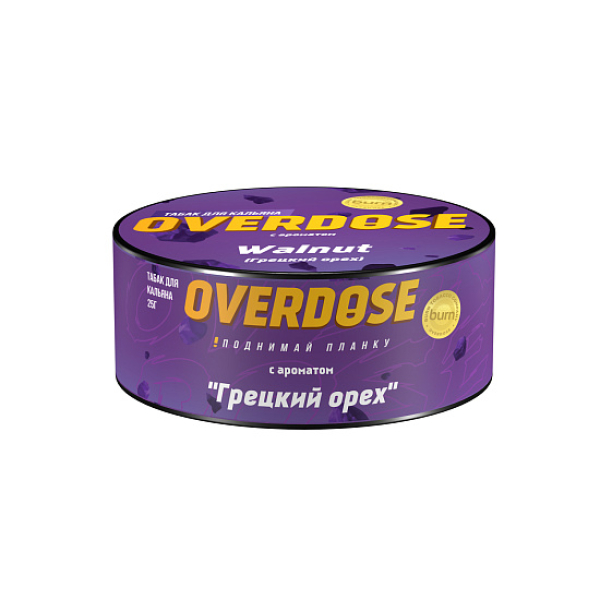 Табак Overdose Walnut 25 грамм в Красноярске