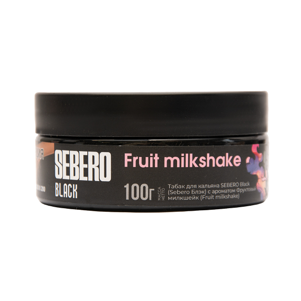 Табак Sebero Black Fruit Milkshake 100 грамм в Красноярске