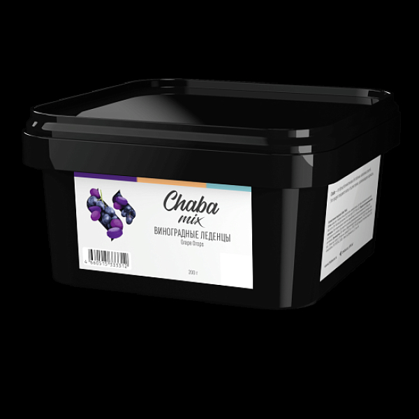 Безникотиновая смесь Chaba Mix Grape Drops Виноградные Леденцы 200 грамм в Красноярске