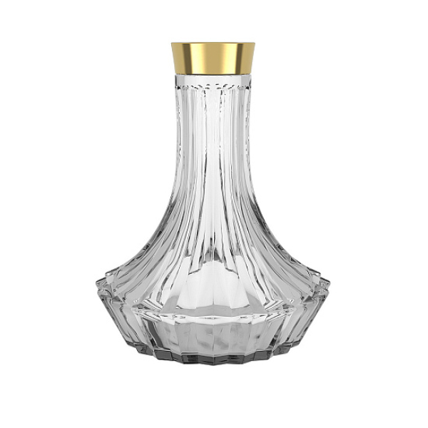 Колба Alpha Hookah Craft Twistlock На Резьбе Прозрачная  Gold в Красноярске