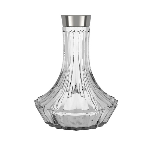 Колба Alpha Hookah Craft Twistlock На Резьбе Прозрачная  Silver в Красноярске