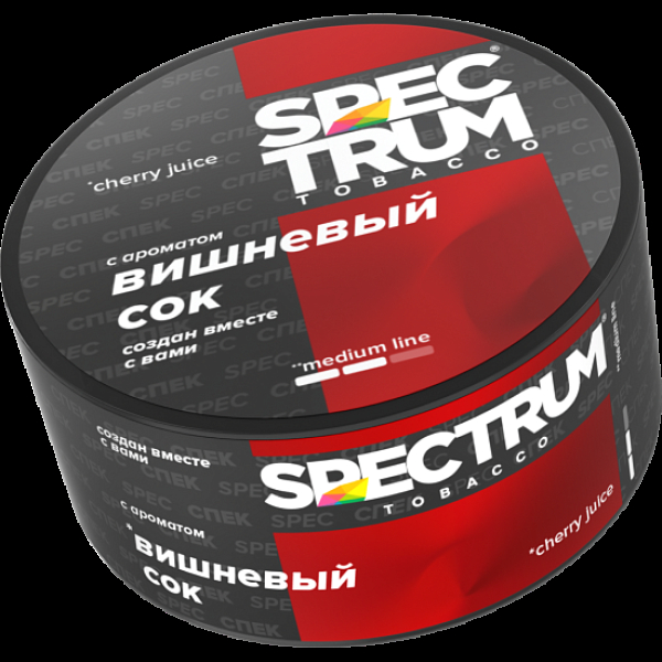 Табак Spectrum Medium Line Cherry Juice 25 грамм в Красноярске