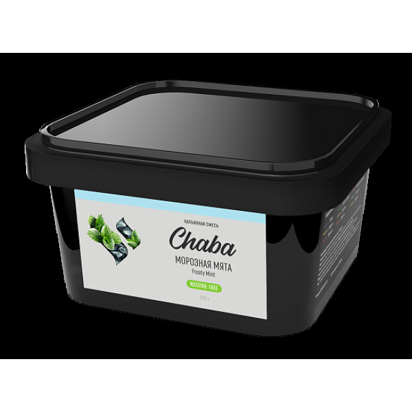 Безникотиновая смесь Chaba Frosty Mint Морозная Мята 200 грамм в Красноярске