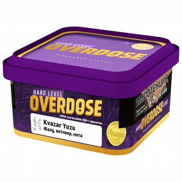 Табак Overdose Kvazar Yuzu 200 грамм в Красноярске