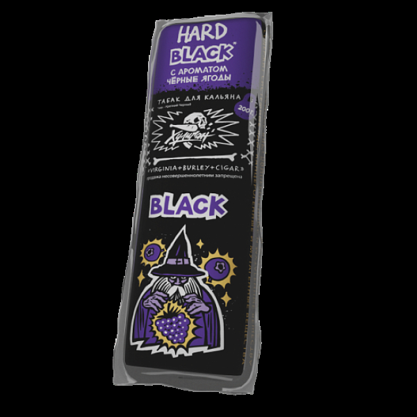 Табак Хулиган Hard Black Черные Ягоды 200 грамм в Красноярске