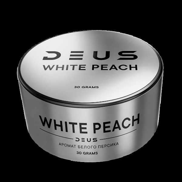 Табак Deus White Peach Белый Персик 30 грамм в Красноярске