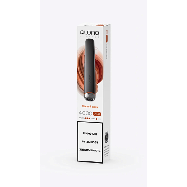 Электронка Plonq Plus Pro Black Лесной Орех 4000 затяжек в Красноярске
