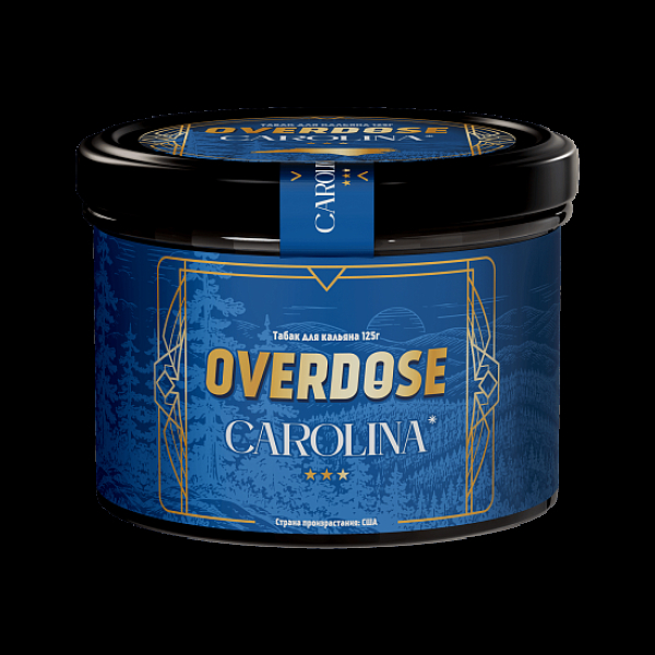 Табак Overdose No Aroma Америка Carolina 125 грамм в Красноярске