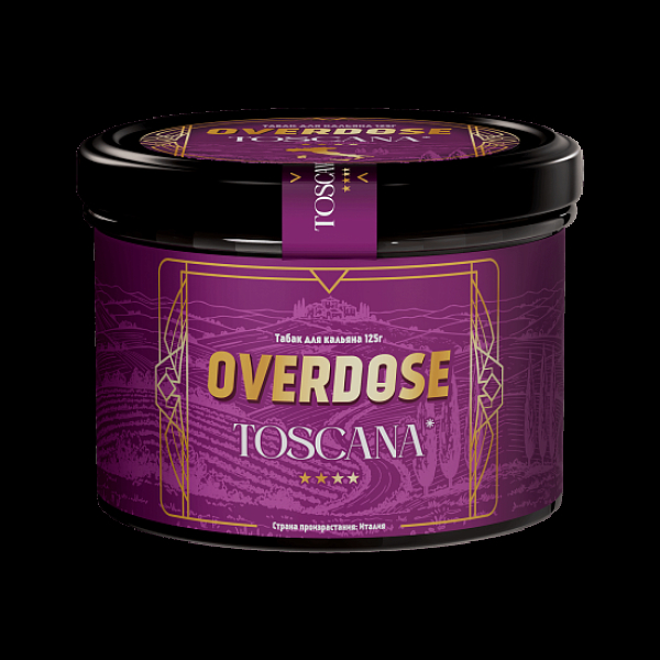 Табак Overdose No Aroma Италия Toscana 125 грамм в Красноярске