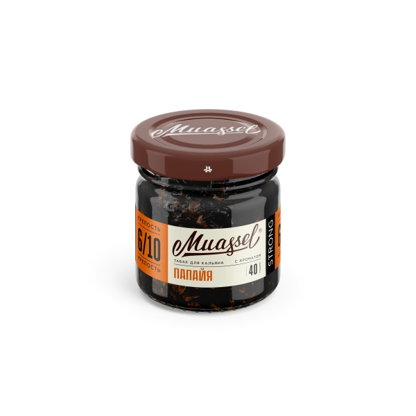 Табак Muassel Extra Strong Папайя 40 грамм в Красноярске