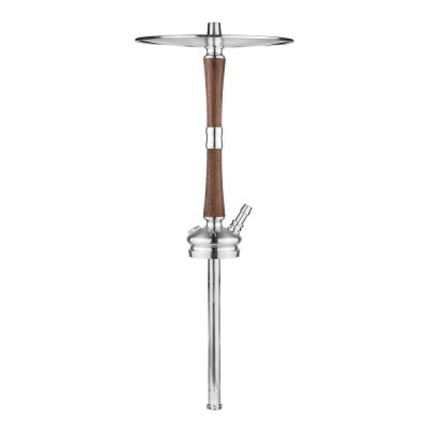 Кальян Hoob Go Pro Wood American Walnut Stainless Steel в Красноярске