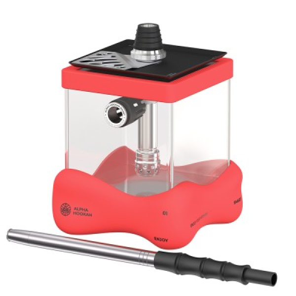 Кальян Alpha Hookah Smart Bubble Red в Красноярске