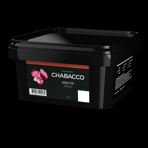 Бестабачная смесь Chabacco Bubble Gum Бубль Гум Medium 200 грамм в Красноярске