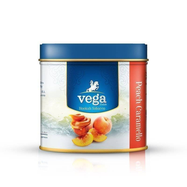 Табак Vega Peach Caramello 100 грамм в Красноярске