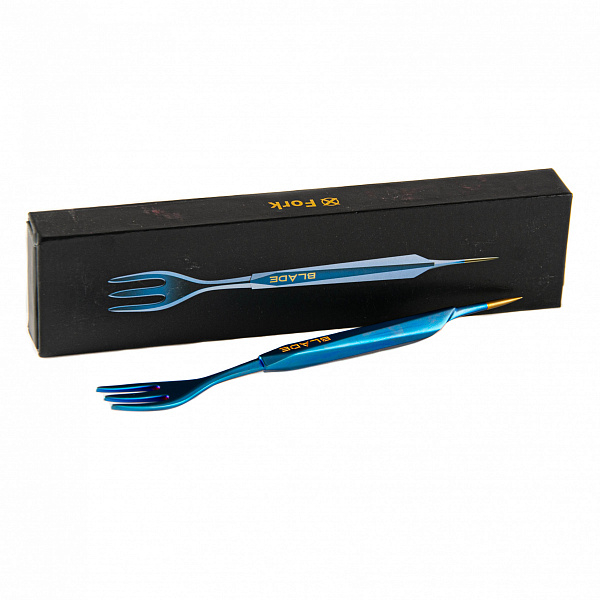 Вилка-шило Blade Hookah Blue Matte в Красноярске